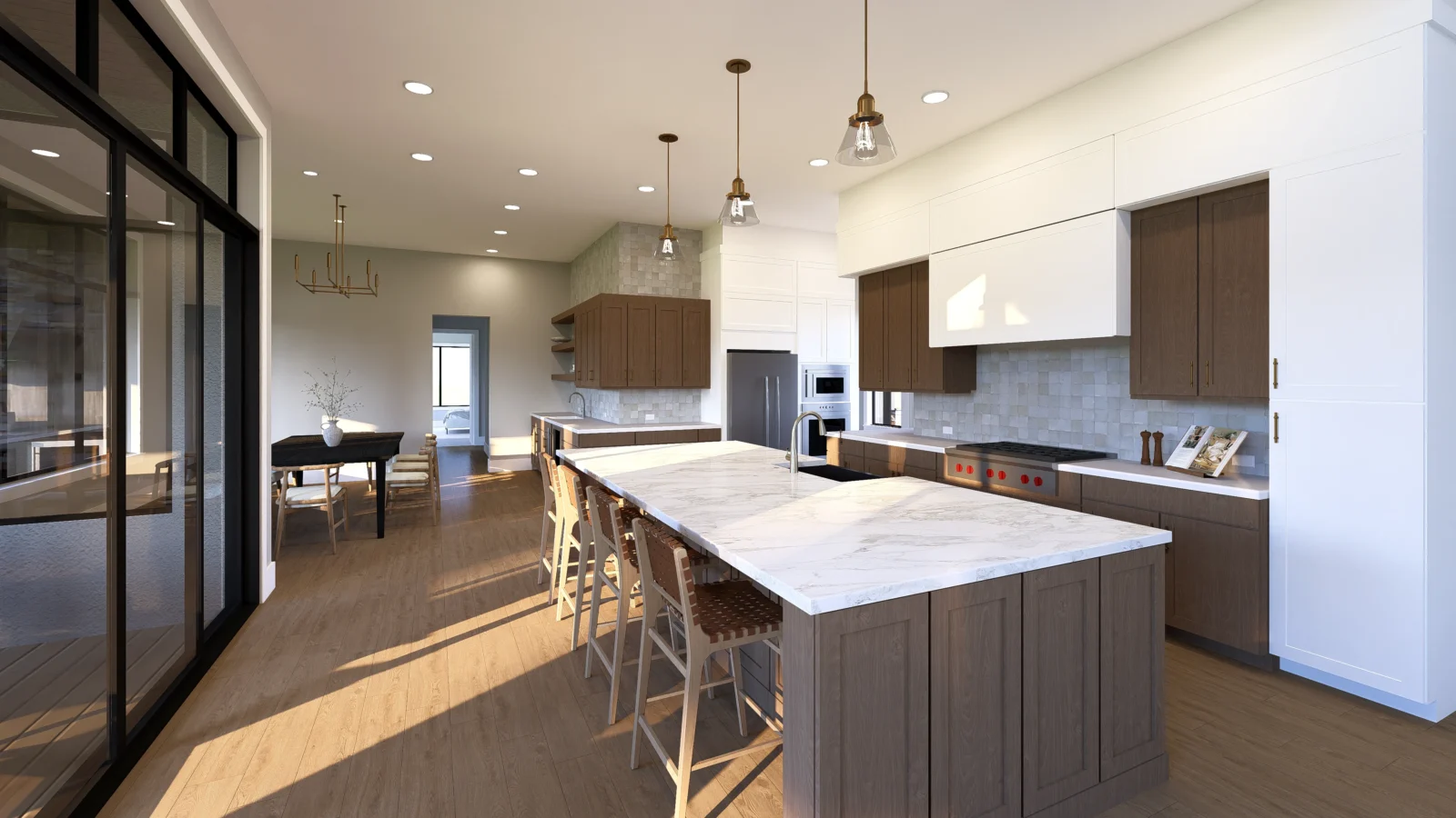 kitchen-3d-rendering 3D Design Kitchen Render